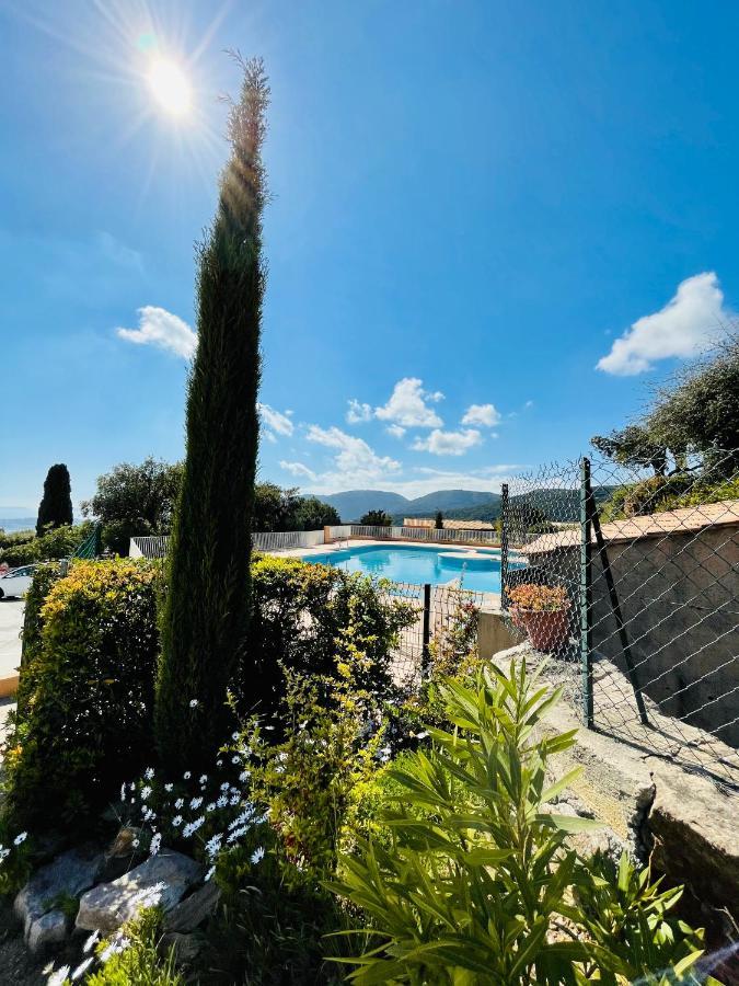 Superbe T2 Avec Vue Mer Et Piscine Ла Круа-Вальме Экстерьер фото